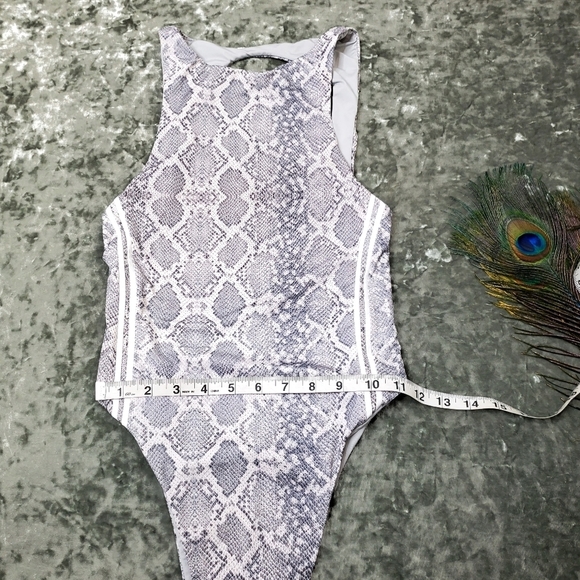 Frankie's Bikinis 'Coastline' One Piece Swimsuit in Python - Picture 9 of 9